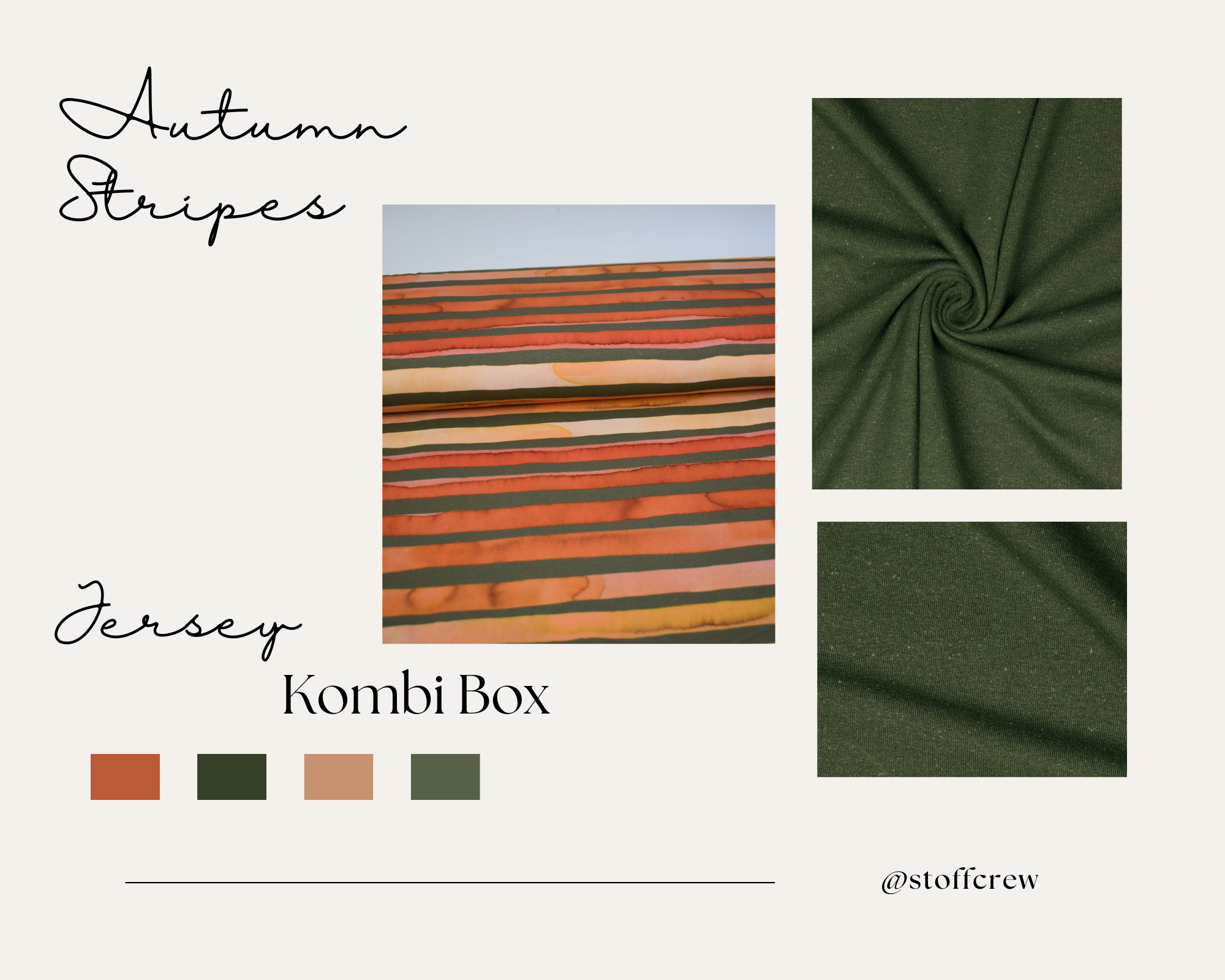 Autumn Stripes Jersey Box