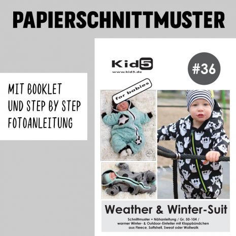 Schnittmuster Weather & Winter Suit Anzug  Kid 5  
