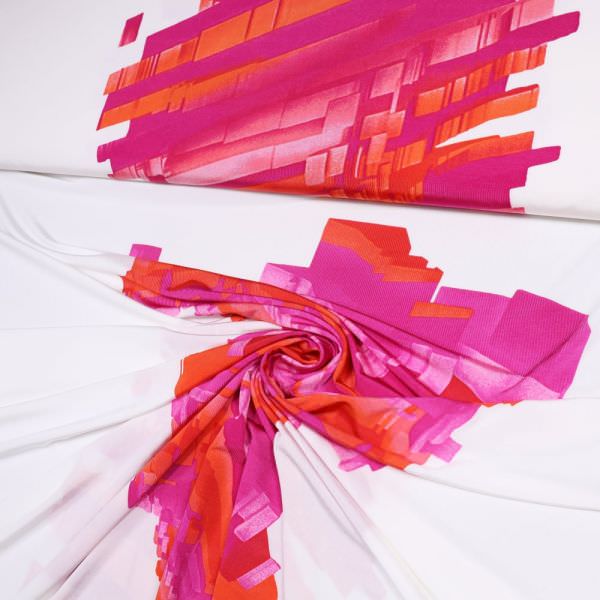 Bambus Seiden Touch Jersey Designer Pink