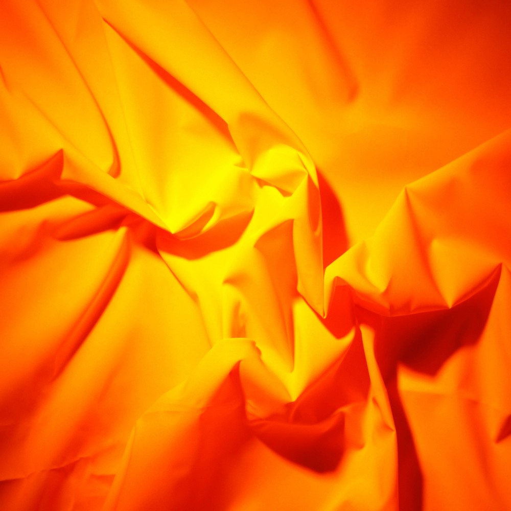 Jackenstoff Reflektor Neon Orange